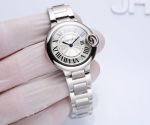 Cartier Ballon Bleu de 33MM Swiss 157 Movement Women Watch